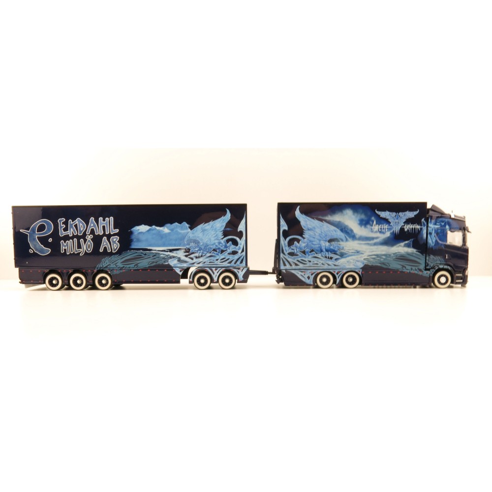 Tekno 74255 Scania NGS S HL Sweden Combo Showtruck - Ekdahl Arctic Griffin - Scale 1:50