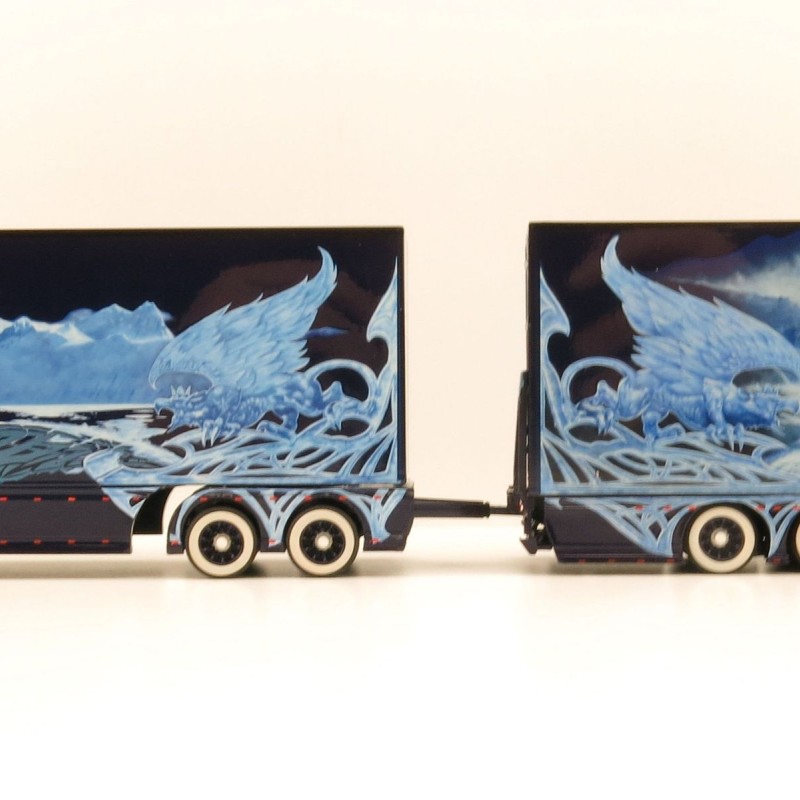 Tekno 74255 Scania NGS S HL Sweden Combo Showtruck - Ekdahl Arctic Griffin - Scale 1:50