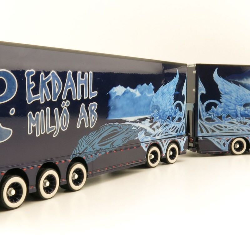 Tekno 74255 Scania NGS S HL Sweden Combo Showtruck - Ekdahl Arctic Griffin - Scale 1:50