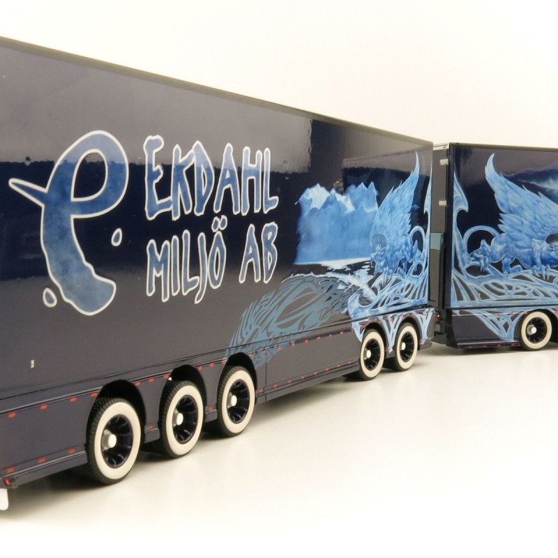 Tekno 74255 Scania NGS S HL Sweden Combo Showtruck - Ekdahl Arctic Griffin - Scale 1:50