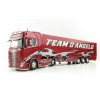 Tekno 74279 Scania S-serie HL with Zamac Reefer Trailer 3axle - D´Angelo Huracan - Scale 1:50