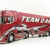 Tekno 74279 Scania S-serie HL with Zamac Reefer Trailer 3axle - D´Angelo Huracan - Scale 1:50