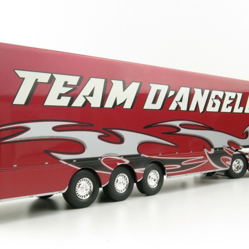 Tekno 74279 Scania S-serie HL with Zamac Reefer Trailer 3axle - D´Angelo Huracan - Scale 1:50