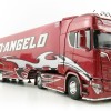 Tekno 74279 Scania S-serie HL with Zamac Reefer Trailer 3axle - D´Angelo Huracan - Scale 1:50