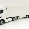 Tekno 74752-1 - Scania Truck with Semi 3-axle Box trailer White - Scale 1:87