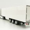 Tekno 74752-1 - Scania Truck with Semi 3-axle Box trailer White - Scale 1:87