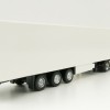Tekno 74752-1 - Scania Truck with Semi 3-axle Box trailer White - Scale 1:87