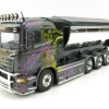 Tekno 75065 Scania R-serie Truck 4axle with Hookarm and Asphalt Container - Gahne Akeri - Scale 1:50