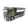 Tekno 75065 Scania R-serie Truck 4axle with Hookarm and Asphalt Container - Gahne Akeri - Scale 1:50