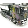 Tekno 75065 Scania R-serie Truck 4axle with Hookarm and Asphalt Container - Gahne Akeri - Scale 1:50