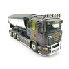 Tekno 75065 Scania R-serie Truck 4axle with Hookarm and Asphalt Container - Gahne Akeri - Scale 1:50