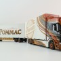 Tekno 75115 - Scania NG S Highline Sweden Combo with Trailer - Ristimaa Pommac - Scale 1:50
