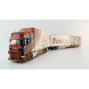 Tekno 75115 - Scania NG S Highline Sweden Combo with Trailer - Ristimaa Pommac - Scale 1:50