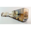 Tekno 75115 - Scania NG S Highline Sweden Combo with Trailer - Ristimaa Pommac - Scale 1:50