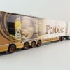 Tekno 75115 - Scania NG S Highline Sweden Combo with Trailer - Ristimaa Pommac - Scale 1:50