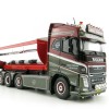 Tekno 75192 Volvo FH04 Globetrotter Truck 4axle with Hookarm and Asphalt Container - Vognmand Soren Nielsen - Scale 1:50