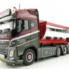 Tekno 75192 Volvo FH04 Globetrotter Truck 4axle with Hookarm and Asphalt Container - Vognmand Soren Nielsen - Scale 1:50