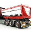 Tekno 75192 Volvo FH04 Globetrotter Truck 4axle with Hookarm and Asphalt Container - Vognmand Soren Nielsen - Scale 1:50
