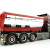 Tekno 75192 Volvo FH04 Globetrotter Truck 4axle with Hookarm and Asphalt Container - Vognmand Soren Nielsen - Scale 1:50