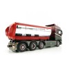 Tekno 75192 Volvo FH04 Globetrotter Truck 4axle with Hookarm and Asphalt Container - Vognmand Soren Nielsen - Scale 1:50