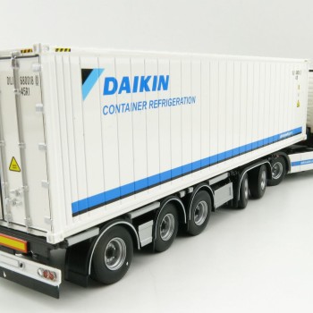 Tekno 76582 Volvo FH04 Globetrotter XL Reefer 5-axle Container Daikin - Scale 1:50
