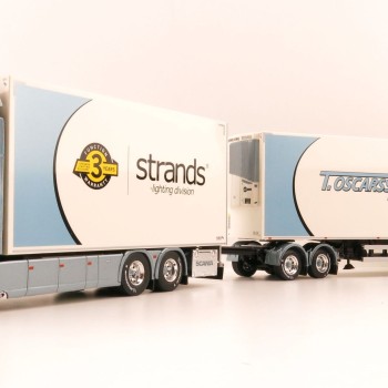 Tekno 80918 Scania R-serie HL Truck Sweden Combo - Oscarssons Akeri - Scale 1:50