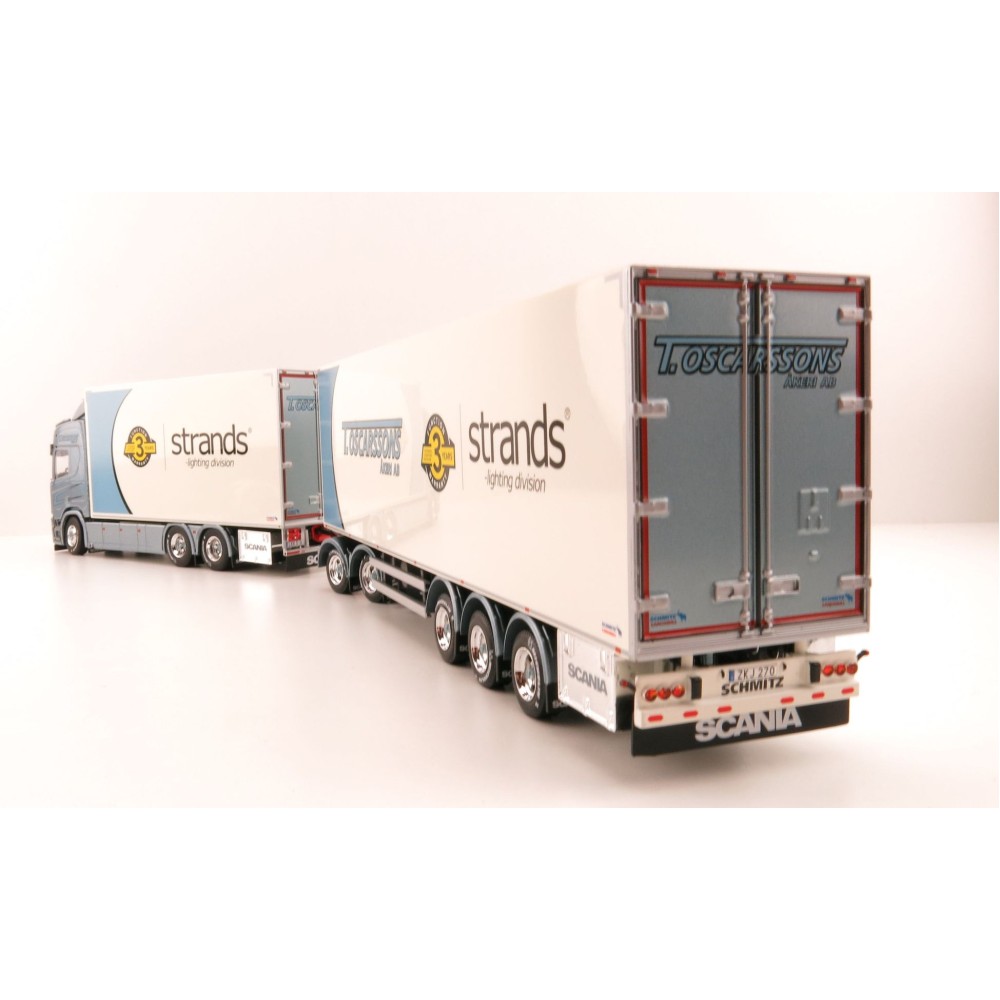 Tekno 80918 Scania R-serie HL Truck Sweden Combo - Oscarssons Akeri - Scale 1:50