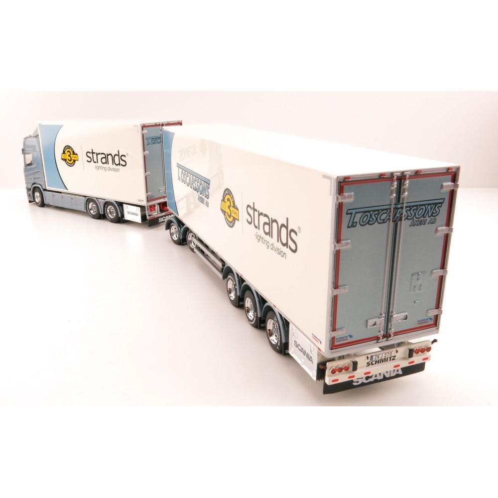 Tekno 80918 Scania R-serie HL Truck Sweden Combo - Oscarssons Akeri - Scale 1:50