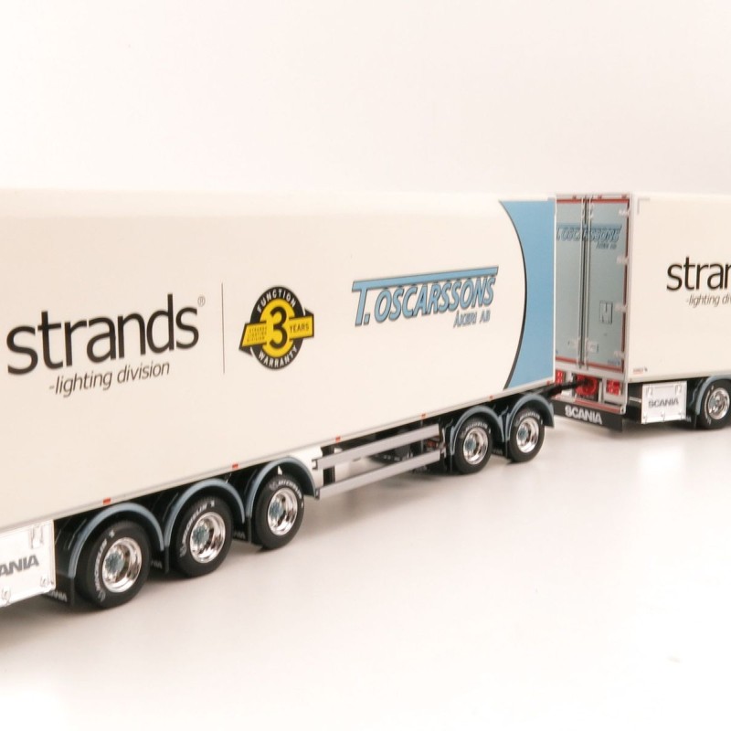 Tekno 80918 Scania R-serie HL Truck Sweden Combo - Oscarssons Akeri - Scale 1:50