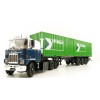 Tekno 81194 Mack F700 6x4 Truck Groenenboom with Container Trailer 2x 20ft Container CP Ships - Scale 1:50