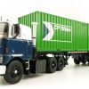 Tekno 81194 Mack F700 6x4 Truck Groenenboom with Container Trailer 2x 20ft Container CP Ships - Scale 1:50