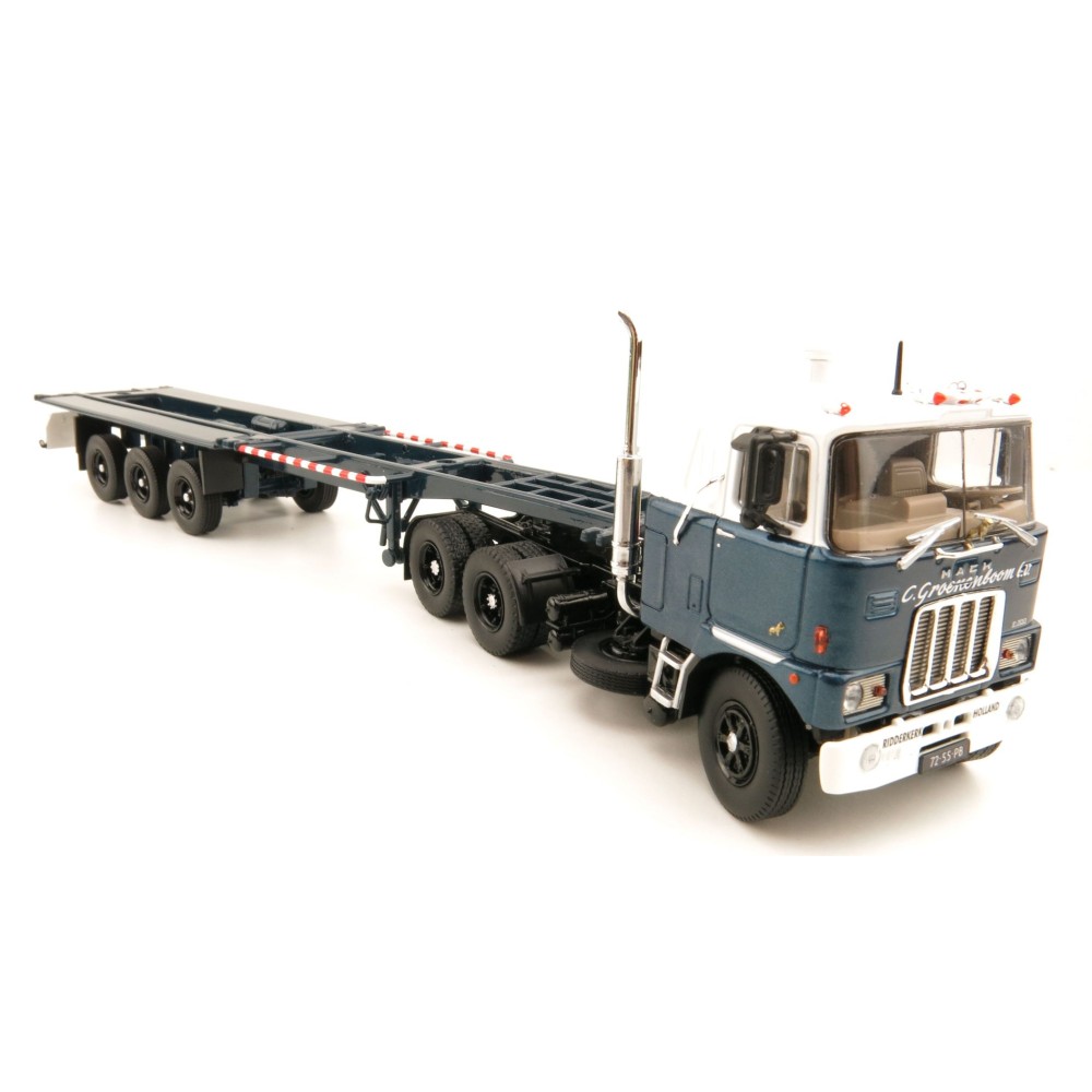 Tekno 81194 Mack F700 6x4 Truck Groenenboom with Container Trailer 2x 20ft Container CP Ships - Scale 1:50
