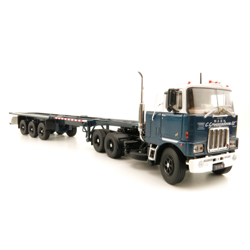 Tekno 81194 Mack F700 6x4 Truck Groenenboom with Container Trailer 2x 20ft Container CP Ships - Scale 1:50