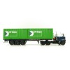 Tekno 81194 Mack F700 6x4 Truck Groenenboom with Container Trailer 2x 20ft Container CP Ships - Scale 1:50