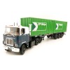 Tekno 81194 Mack F700 6x4 Truck Groenenboom with Container Trailer 2x 20ft Container CP Ships - Scale 1:50