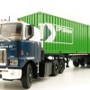 Tekno 81194 Mack F700 6x4 Truck Groenenboom with Container Trailer 2x 20ft Container CP Ships - Scale 1:50