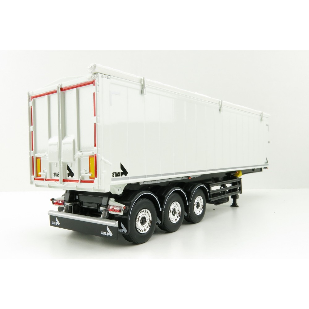 Tekno 81221-1 Semi Volume Tipper Trailer STAS - Scale 1:50 