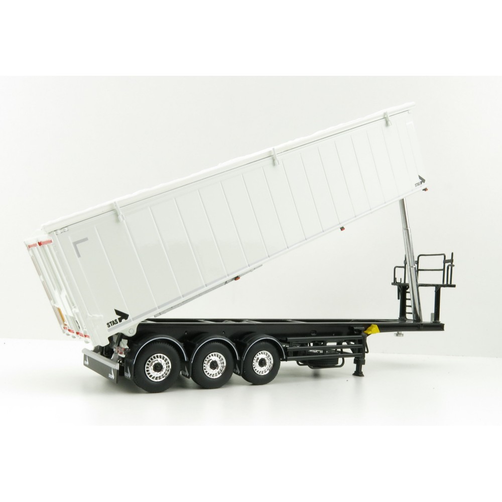 Tekno 81221-1 Semi Volume Tipper Trailer STAS - Scale 1:50 