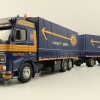 Tekno 81222 - Volvo FH12 Globetrotter Rigid Truck with Trailer Curtainside - Borge Moller ASG - Scale 1:50