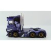Tekno 81282 - Scania NG R Serie 6x2 Truck with Reefer Trailer - VOWA Transport Prince Purple Rain - Scale 1:50