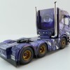 Tekno 81282 - Scania NG R Serie 6x2 Truck with Reefer Trailer - VOWA Transport Prince Purple Rain - Scale 1:50