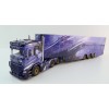 Tekno 81282 - Scania NG R Serie 6x2 Truck with Reefer Trailer - VOWA Transport Prince Purple Rain - Scale 1:50