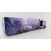 Tekno 81282 - Scania NG R Serie 6x2 Truck with Reefer Trailer - VOWA Transport Prince Purple Rain - Scale 1:50