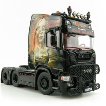 Tekno 81599 Scania NG R-Serie HL 6x2 Prime Mover Byrknes Showtruck Vikings  - Scale 1:50
