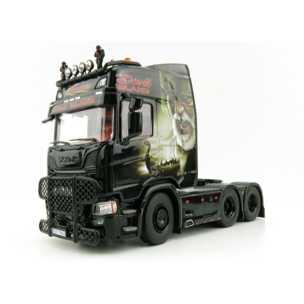 Tekno 81599 Scania NG R-Serie HL 6x2 Prime Mover Byrknes Showtruck Vikings  - Scale 1:50
