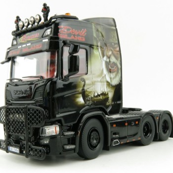 Tekno 81599 Scania NG R-Serie HL 6x2 Prime Mover Byrknes Showtruck Vikings  - Scale 1:50