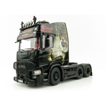 Tekno 81599 Scania NG R-Serie HL 6x2 Prime Mover Byrknes Showtruck Vikings  - Scale 1:50