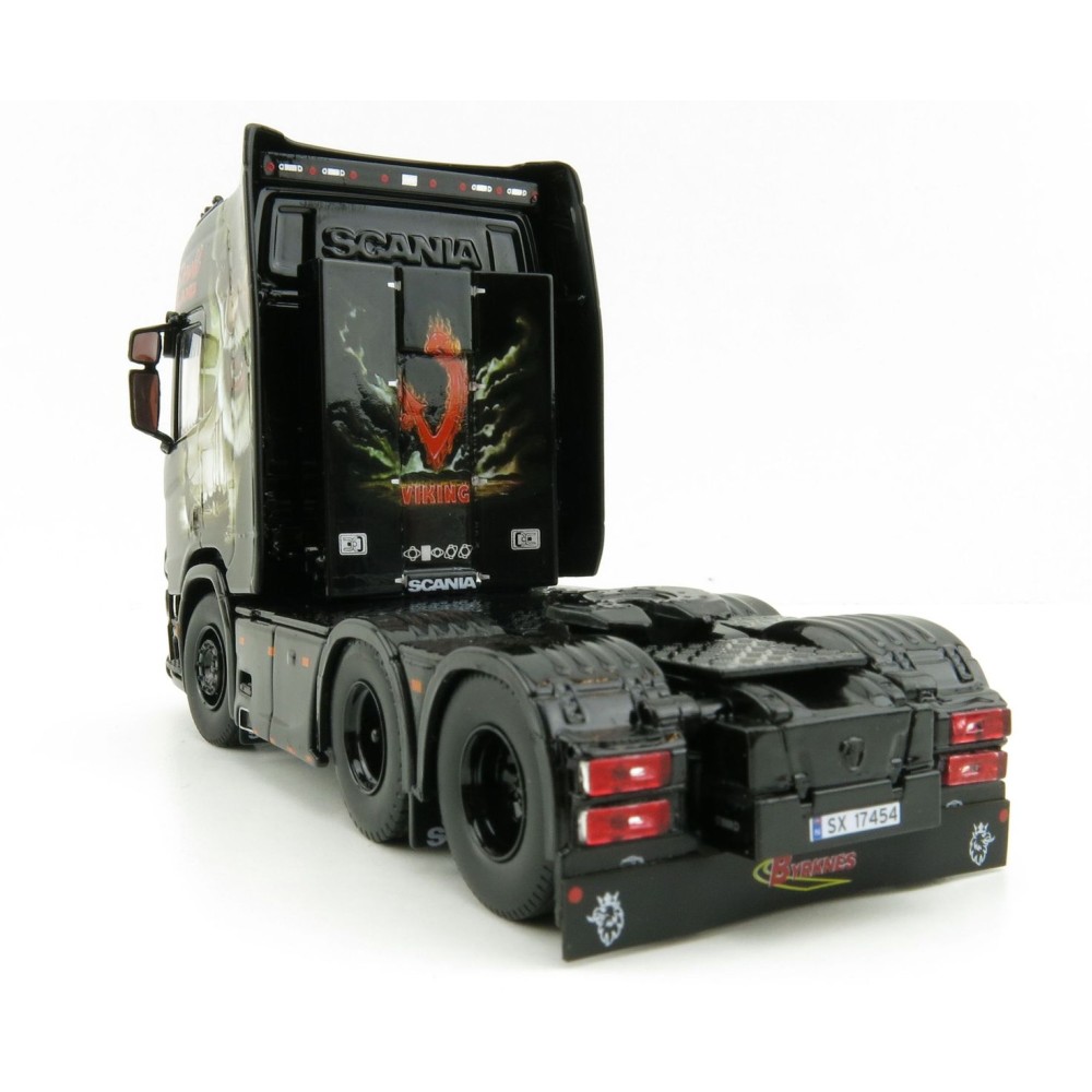 Tekno 81599 Scania NG R-Serie HL 6x2 Prime Mover Byrknes Showtruck Vikings  - Scale 1:50