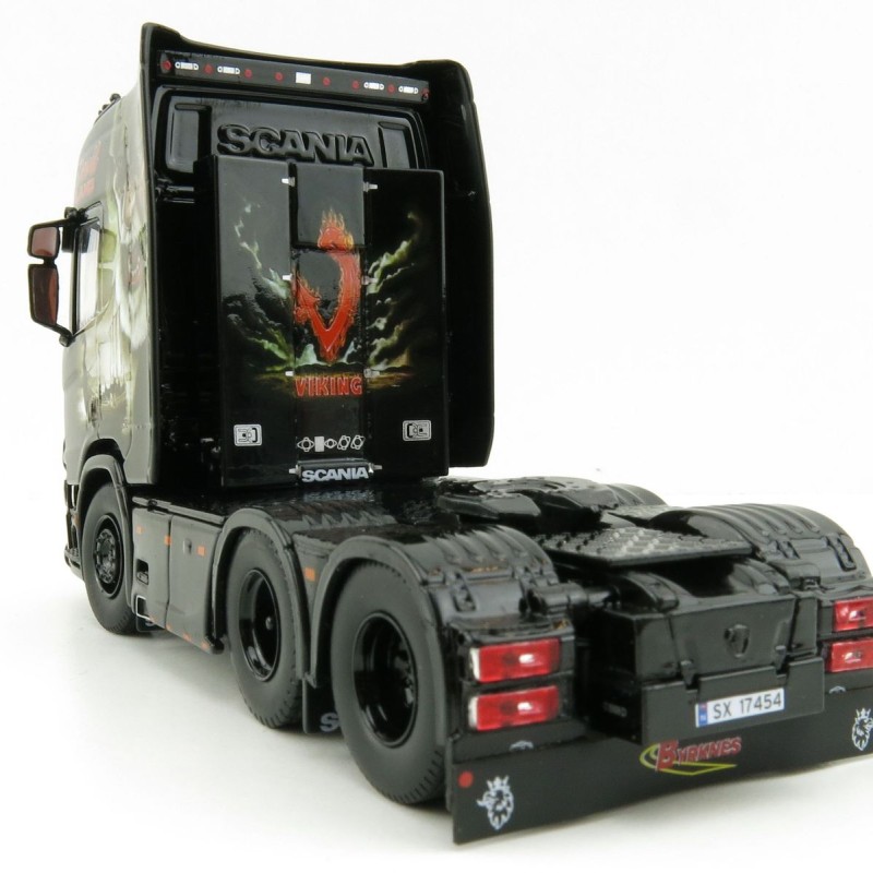 Tekno 81599 Scania NG R-Serie HL 6x2 Prime Mover Byrknes Showtruck Vikings  - Scale 1:50