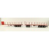 Tekno 82402 Australian Double Flatbed Trailer Set with Dolly Red Scale 1:50
